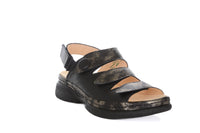 Naisten tukevapohjainen Think! Cambio sandaali kolmella tarralla - leveä kärki