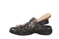 Naisten tukevapohjainen Think! Cambio sandaali kolmella tarralla - leveä kärki