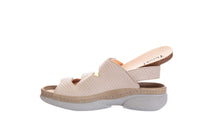 Naisten tukevapohjainen Think! Cambio sandaali kolmella tarralla - leveä kärki