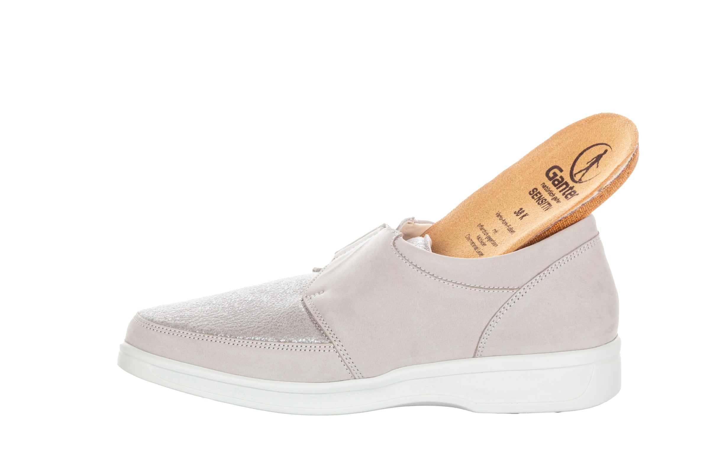 Leveät ja päältä pehmeät Ganter tarrakengät - erityistilava