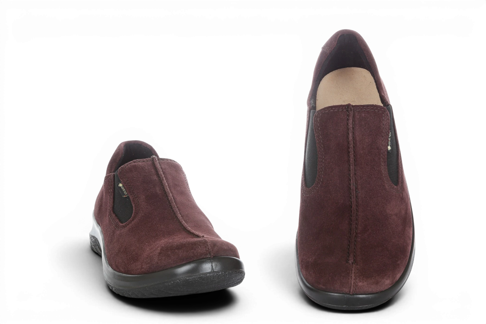 Vedenpitävät GORE TEX loaferit Legerolta - leveähkö varvastila