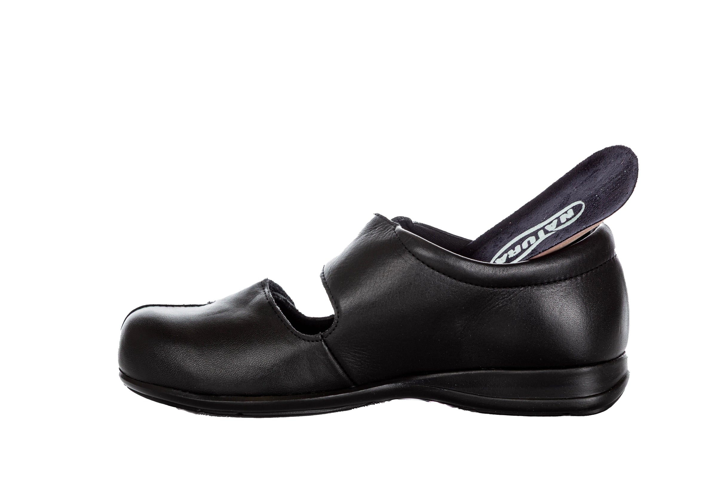 Naturan tilava ja kevyt tarrakenkä - tilava lesti