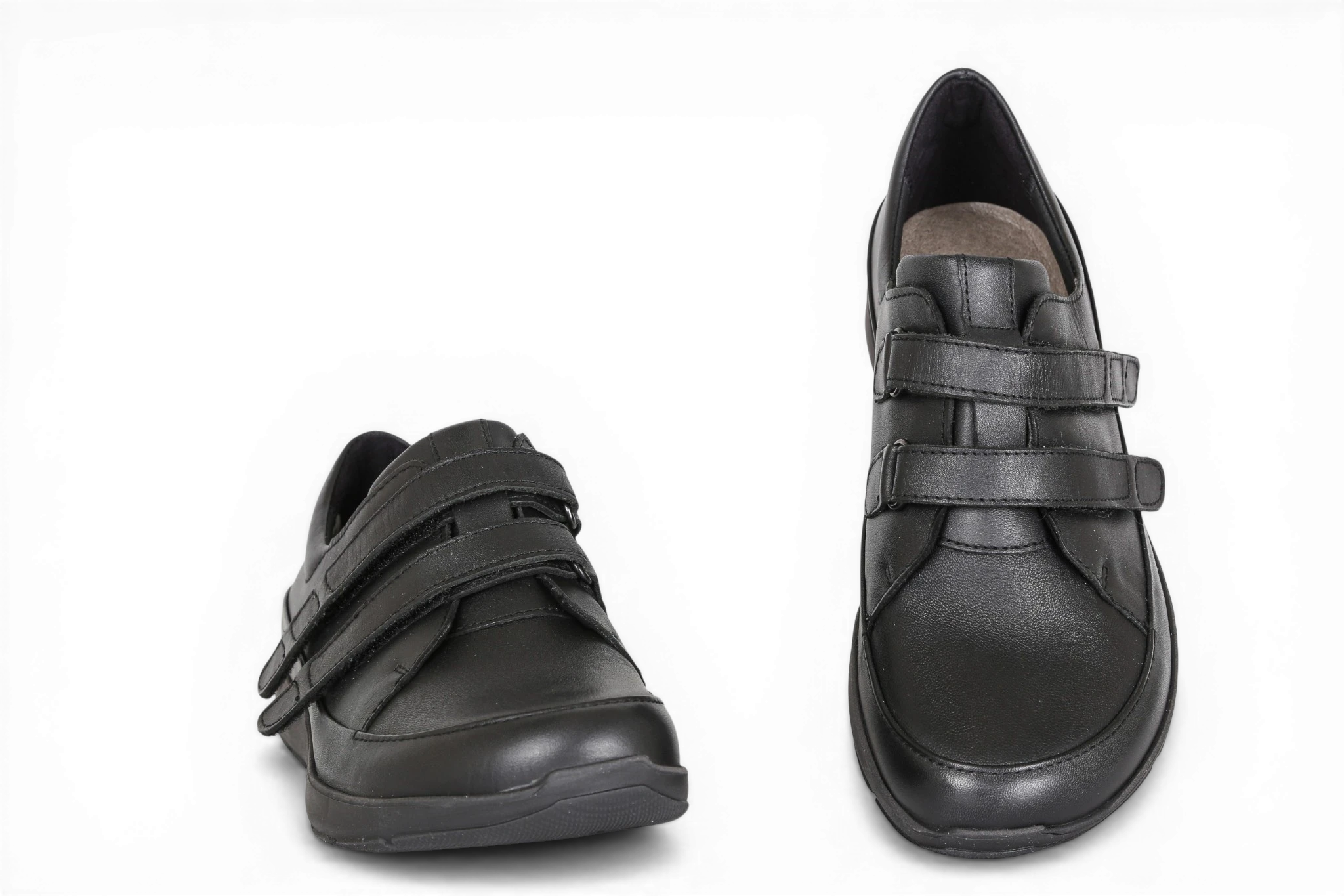 Varpailta pehmeät New Feet tarrakengät - vasaravarpaille