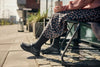 Naisten New Feet remmiballerinat