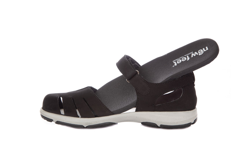 Naisten varpailta umpinaiset New Feet sandaalit