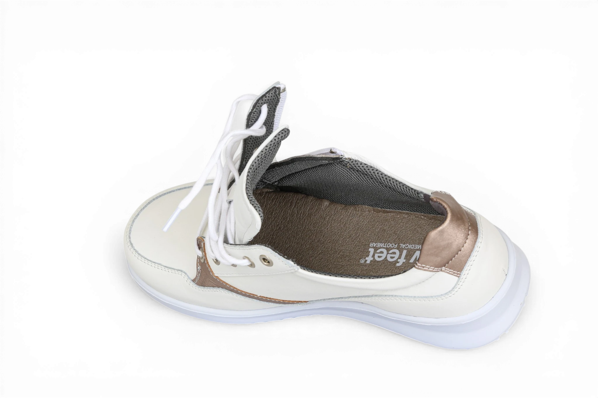 Naisten tilavat New Feet kengät - rintaville jaloille