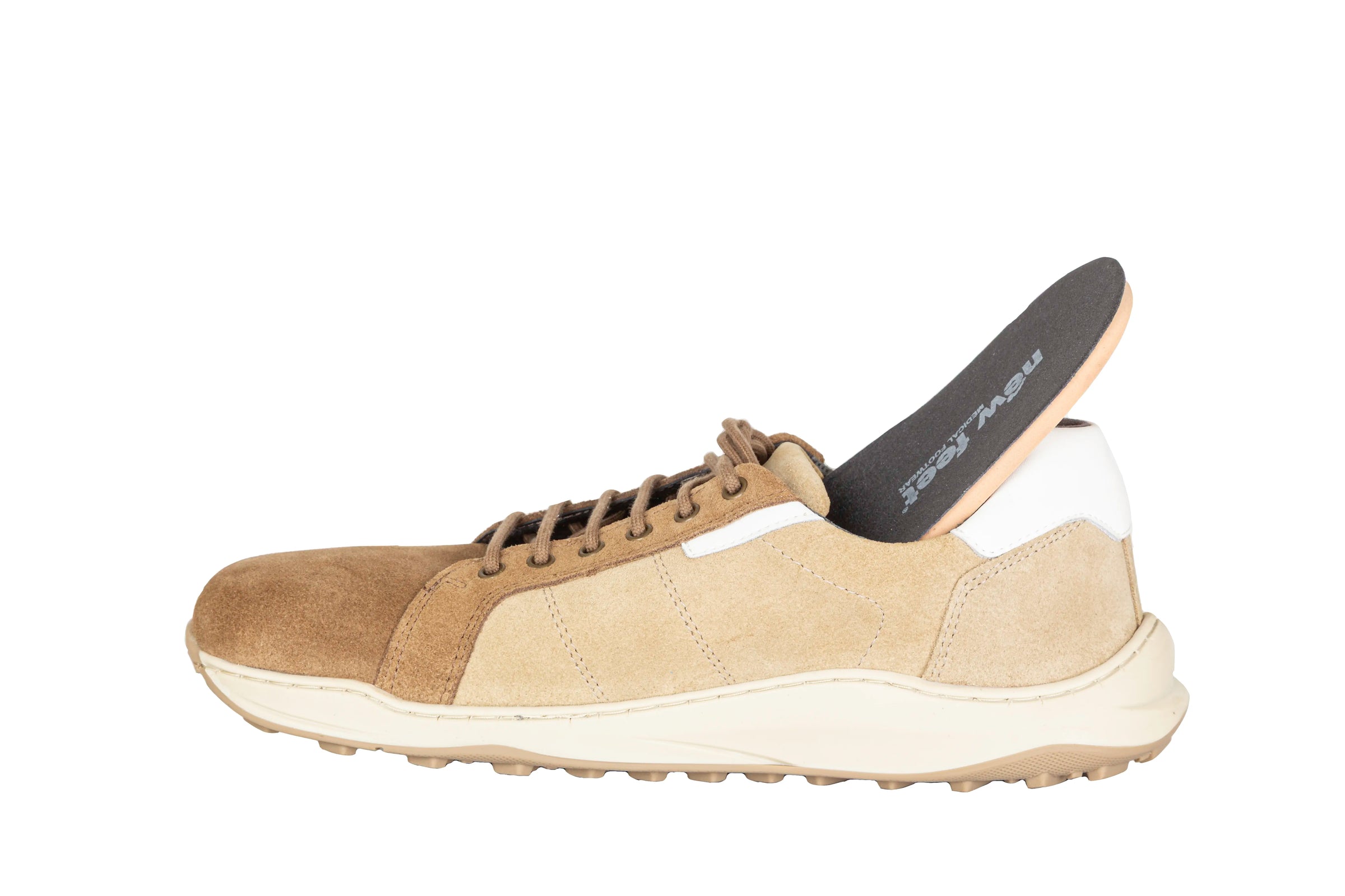 Miesten leveä New feet kävelykenkä - varpailta leveät