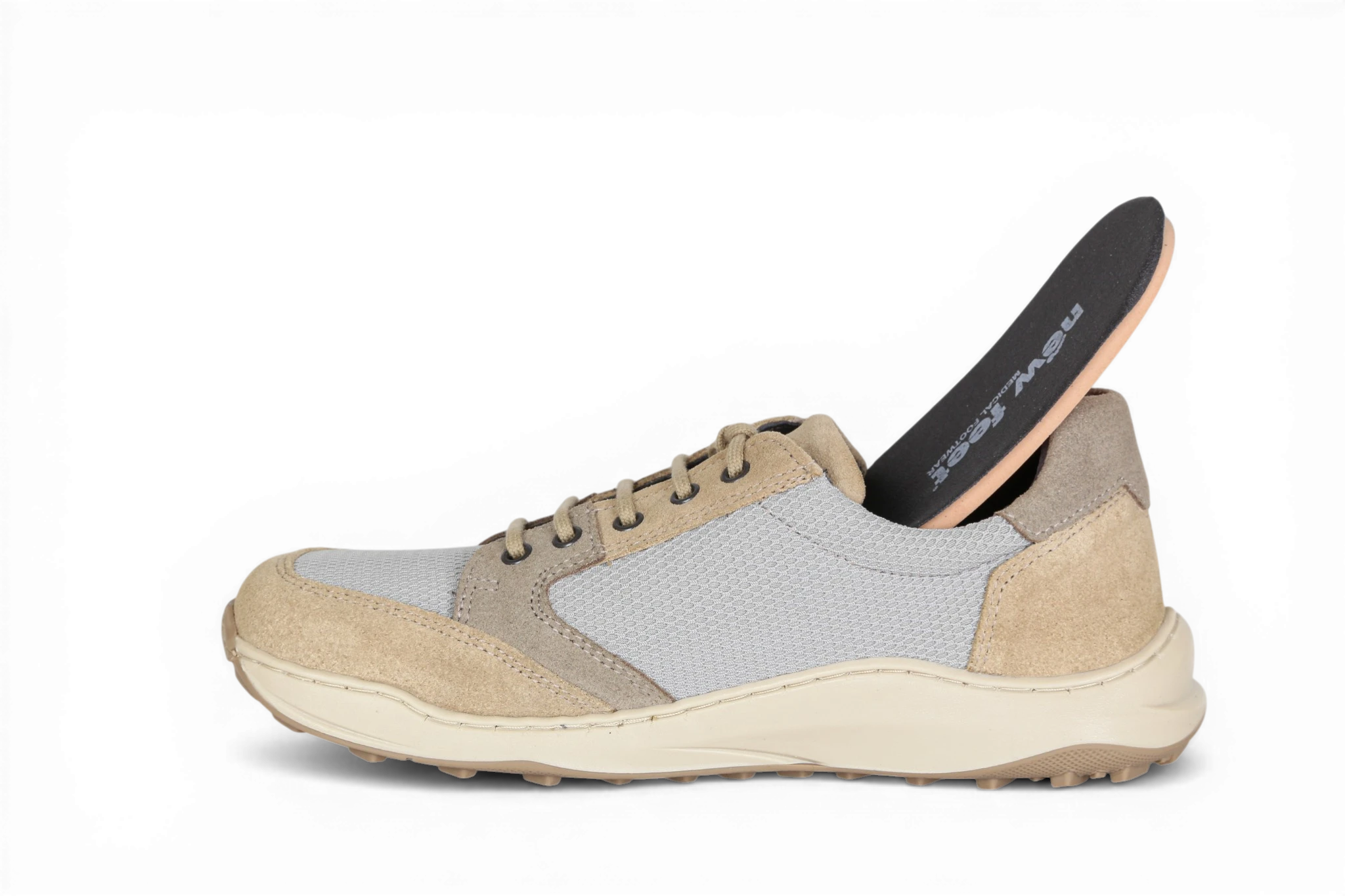 Naisten leveä New Feet kenkä - leveä varpailta