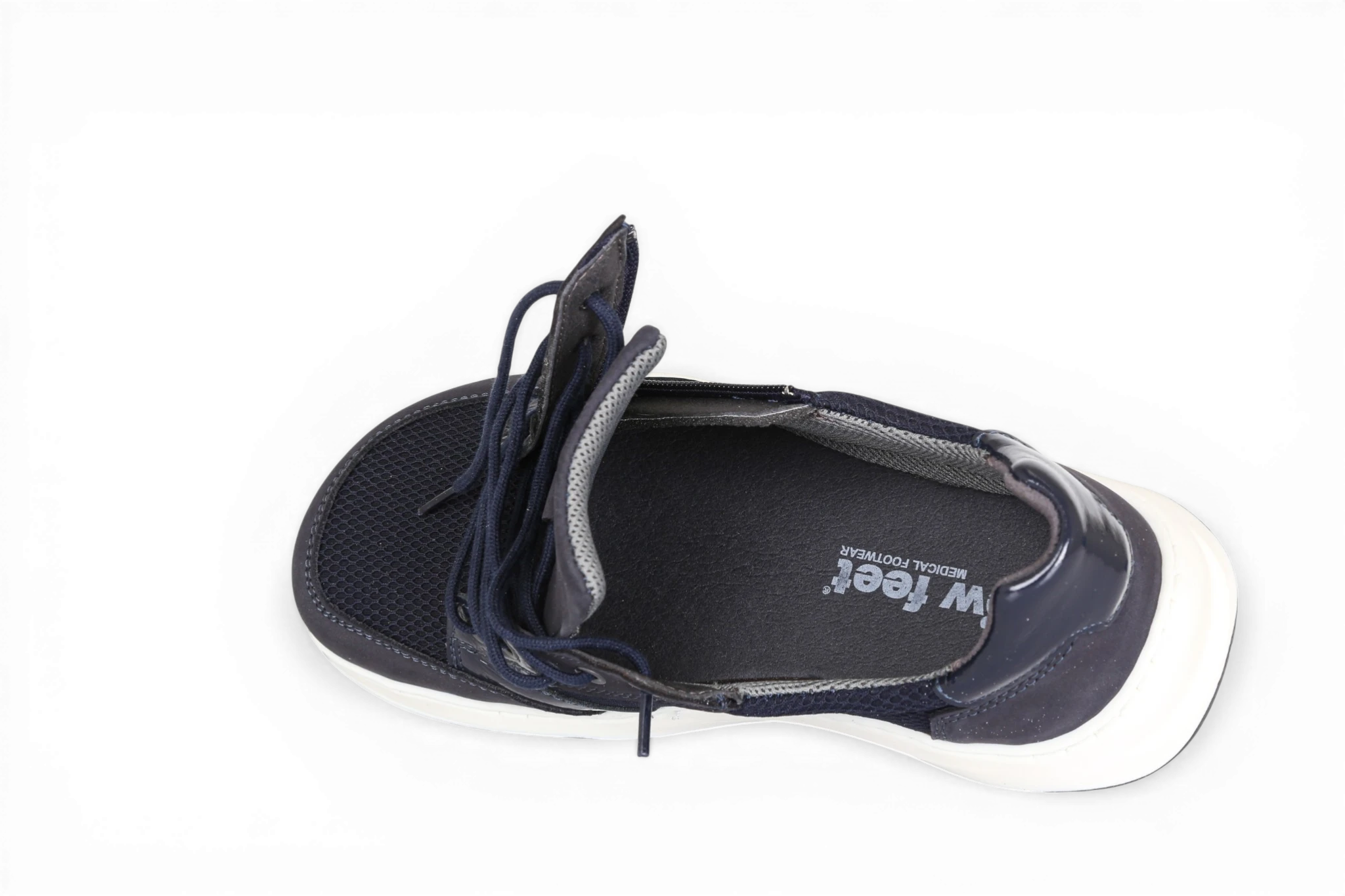 Naisten leveä New Feet kenkä - leveä varpailta