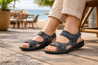 Belvida naisten sandaali - tarrakiinnitys