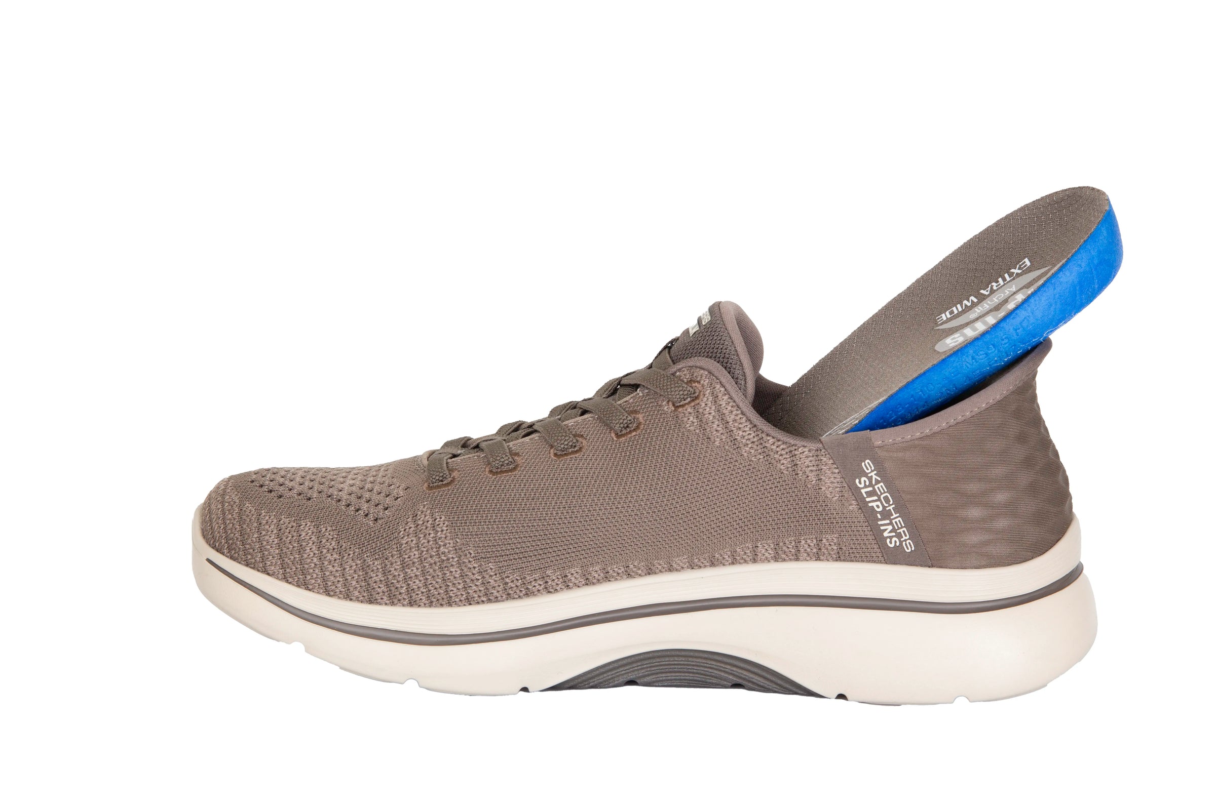 Miesten helposti puettavat ja tilavat extra wide lenkkarit - Skechers Slip Ins